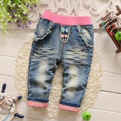 Bow Denim Jeans