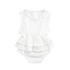 Cotton Linen Romper