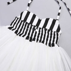 Stripe & White