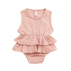 Cotton Linen Romper